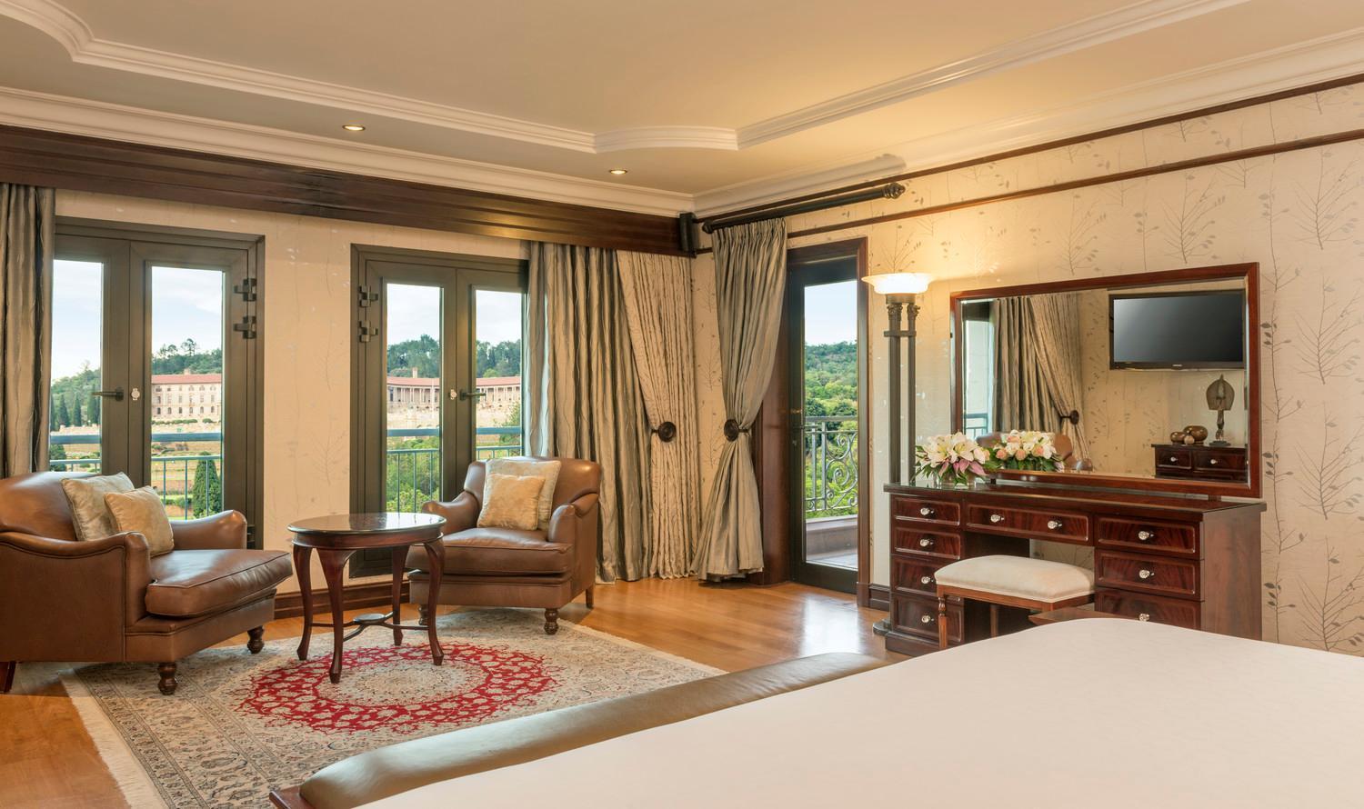 쉐라톤 프리토리아 호텔 프레토리아 외부 사진 A suite at the Taj Bengal